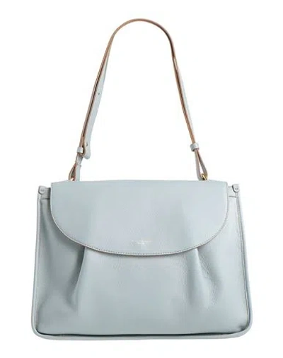Gianni Chiarini Woman Shoulder Bag Light Grey Size - Leather In Gray