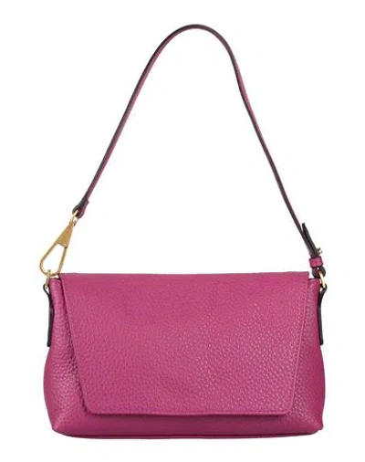 Gianni Chiarini Woman Shoulder Bag Mauve Size - Leather In Pink