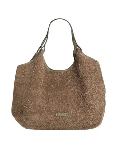 Gianni Chiarini Woman Shoulder Bag Military Green Size - Cow Leather