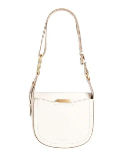 Gianni Chiarini Woman Shoulder Bag White Size - Leather