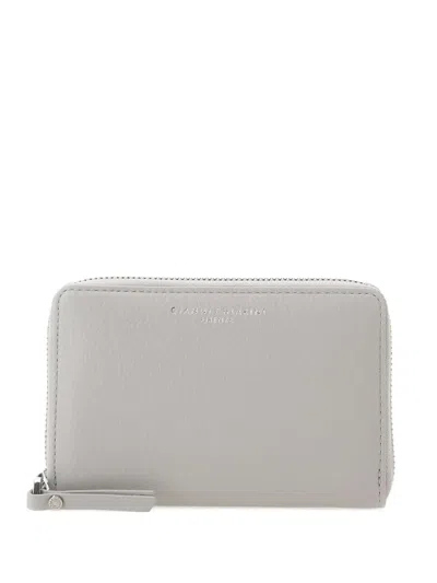 GIANNI CHIARINI ZIP-AROUND LEATHER WALLET