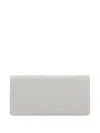 Gianni Chiarini Zip-fastening Pebble-grain Leather Wallet In White