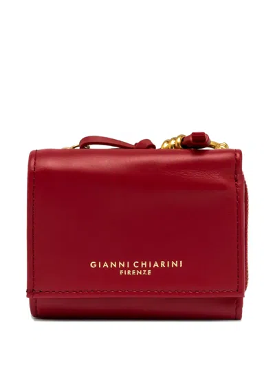 Gianni Chiarini Zip-fastening Wallet In Red