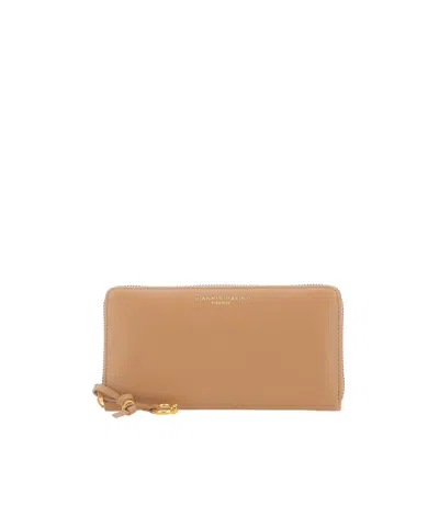 Gianni Chiarini Zip-around Wallet In Brown