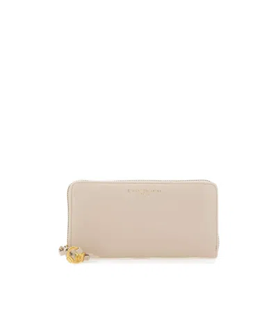 Gianni Chiarini Zip-around Wallet In Neutral