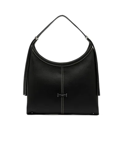 Gianni Chiarini Zippered Handbag In Black