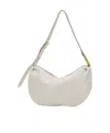 Gianni Chiarini Zippered Shoulder Bag In White