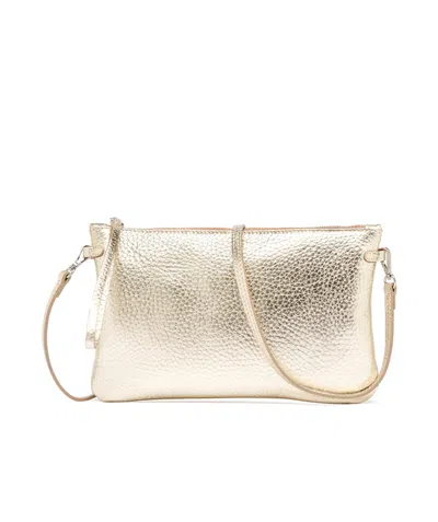 Gianni Chiarini Zippered Shoulder Bag In White