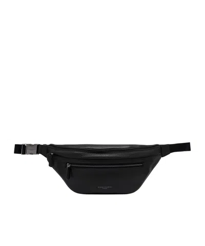 Gianni Chiarini Zippered Waist Pack In Black
