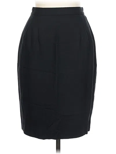 Pre-owned Gianni Formal Skirt In Black