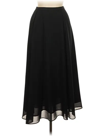 Pre-owned Gianni Formal Skirt In Black