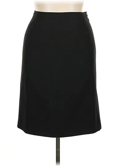 Pre-owned Gianni Formal Skirt In Black