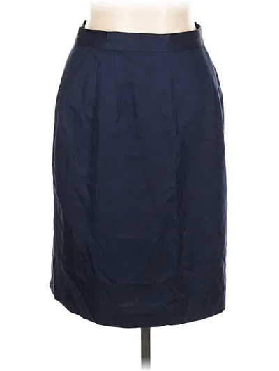 Pre-owned Gianni Formal Skirt In Blue
