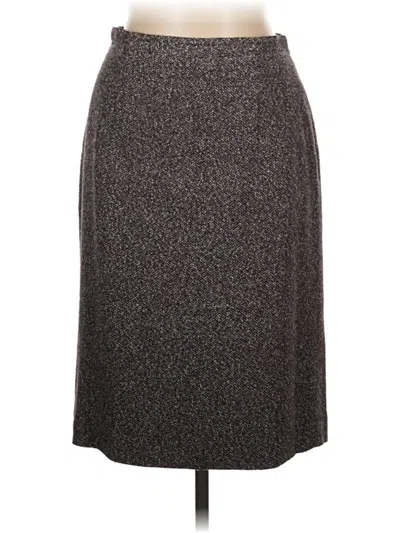 Pre-owned Gianni Formal Skirt In Gray
