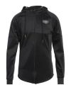 Gianni Kavanagh Man Sweatshirt Black Size Xl Polyester, Elastane In Black