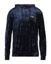 Gianni Kavanagh Man Sweatshirt Midnight Blue Size Xl Polyester In Blue