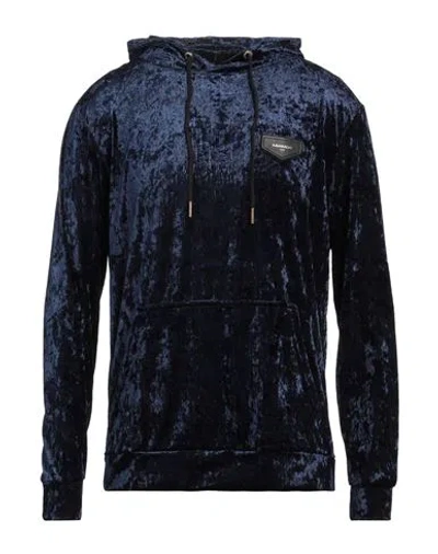 Gianni Kavanagh Man Sweatshirt Midnight Blue Size Xl Polyester