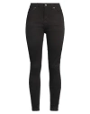 Gianni Kavanagh Woman Jeans Black Size Xl Cotton, Polyester, Elastane In Black