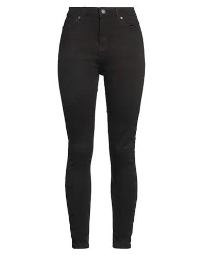 Gianni Kavanagh Woman Jeans Black Size Xl Cotton, Polyester, Elastane