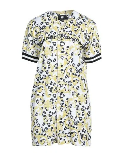 Gianni Kavanagh Woman Mini Dress White Size L Polyester, Elastane