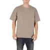 Gianni Lupo Beige Cotton T-shirt In Brown