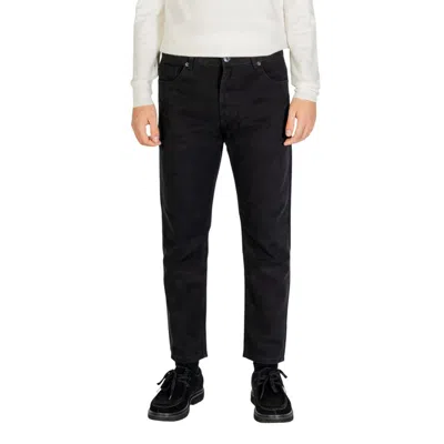 Gianni Lupo Cotton Jeans & Men's Pant In Black