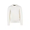 Gianni Lupo Cream Marabou Sportswear In White