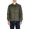 Gianni Lupo Green Polyamide Jacket In Green