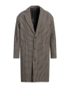 Gianni Lupo Man Coat Beige Size 42 Cotton, Wool, Polyester, Polyamide In Brown