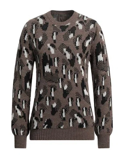 Gianni Lupo Man Sweater Khaki Size M Acrylic, Wool In Beige