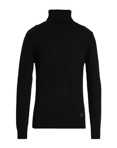 Gianni Lupo Man Turtleneck Black Size M Acrylic, Wool