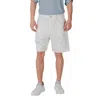 Gianni Lupo White Cotton Bermuda In White