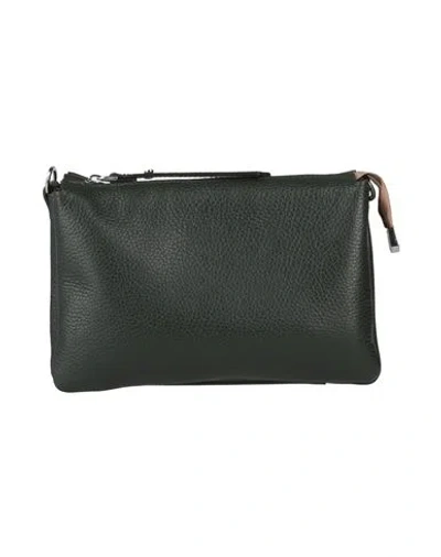 Gianni Notaro Woman Handbag Dark Green Size - Soft Leather