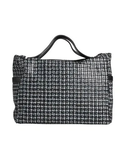 Gianni Notaro Woman Handbag Lead Size - Textile Fibers In Grey