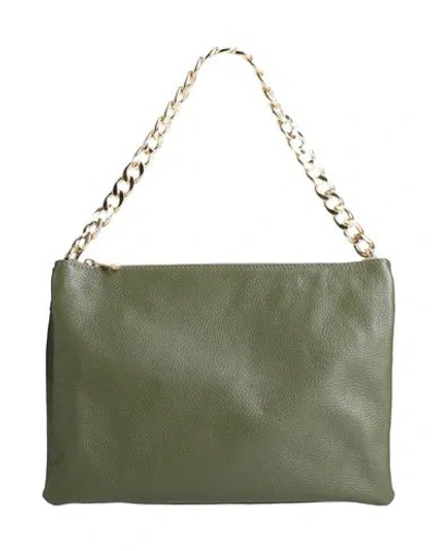 Gianni Notaro Woman Handbag Military Green Size - Calfskin