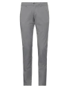 Gianni Raffaelli Man Pants Grey Size 30 Cotton, Polyester, Elastane In Grey