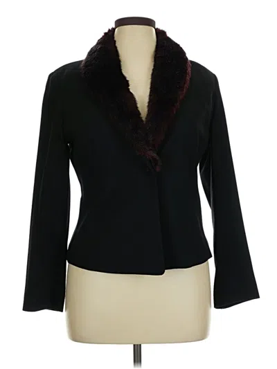 Pre-owned Gianni Wool Blazer Jacket In Black