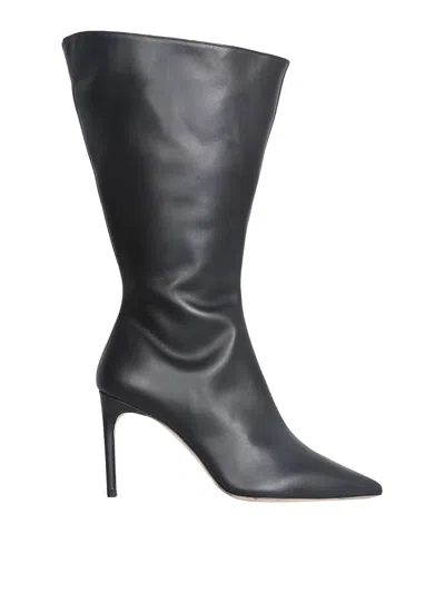Giannico Victoria Boots In Black