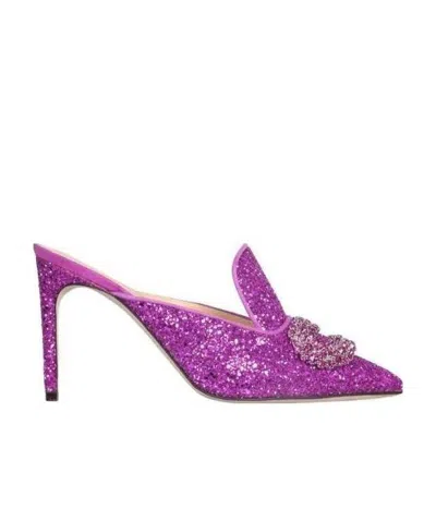 GIANNICO GIANNICO DAPHNE GLITTER PUMPS