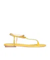 Giannico Studded Open-toe Sandals In White