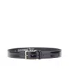 Giannifranco Belts Brushed Leather Belt In Blue