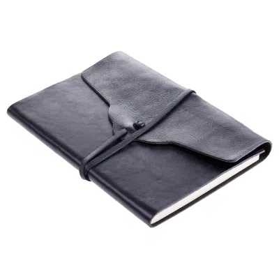Pre-owned Giannini Lace Black Leather Notebook