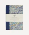 Giannini Marbled Notebook With Leather Spine And Tie