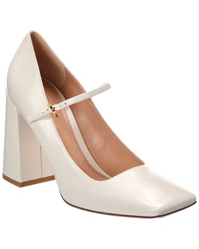 Gianvito Rossi 100 Leather Pump In Neutral