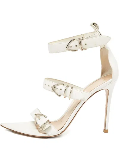 Pre-owned Gianvito Rossi 100mm Belted Stiletto Sandals