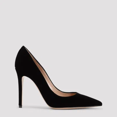 Gianvito Rossi 105 Leather Pumps In Black