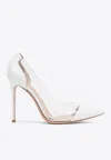 Gianvito Rossi Plexi Pumps 105 In White