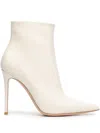 Gianvito Rossi Avril Bootie In Neutrals
