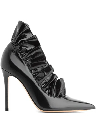 Gianvito Rossi 105mm Gabrielle Pumps In Black