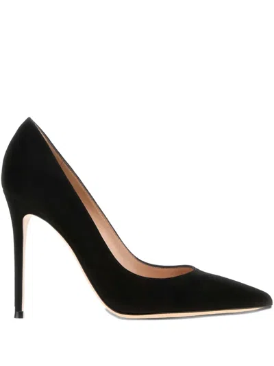 GIANVITO ROSSI 105MM GIANVITO SUEDE POINTED-TOE PUMPS